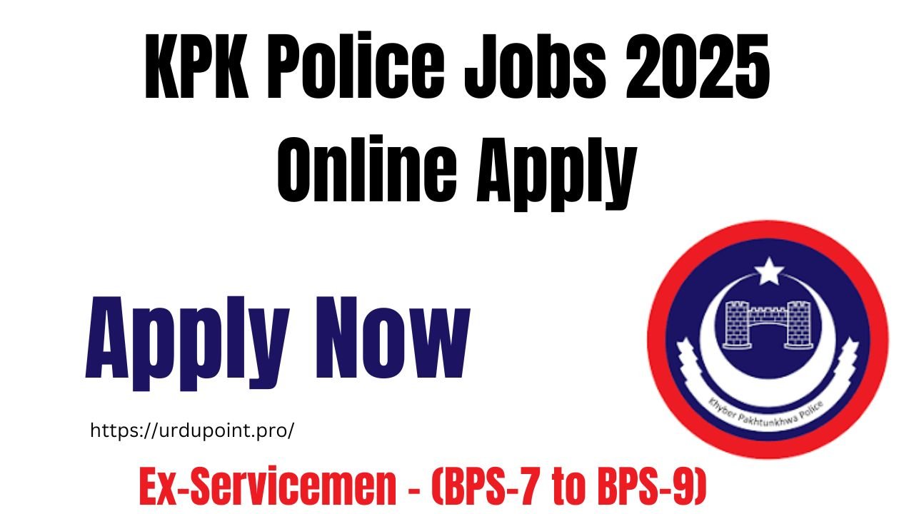 KPK Police Jobs 2025 Online Apply