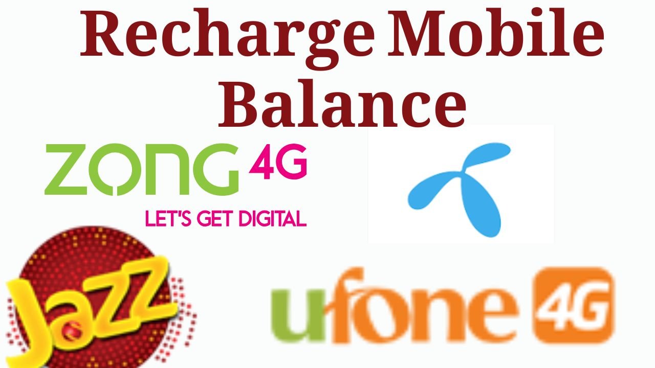 Recharge Mobile Balance in Pakistan 2025