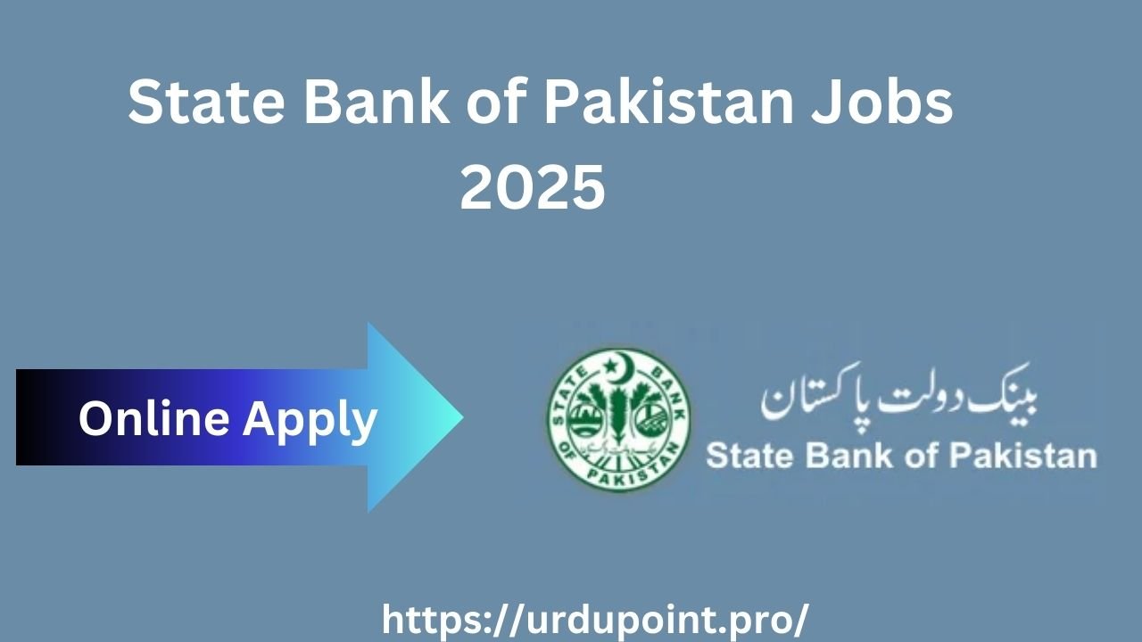 State Bank of Pakistan Jobs 2025 Online Apply