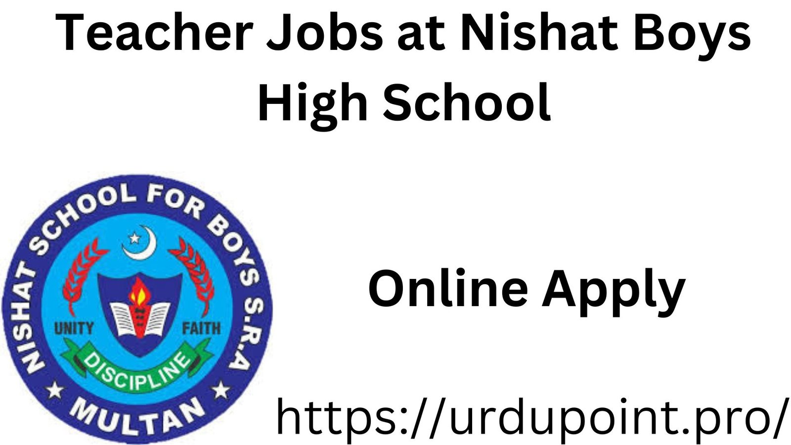 Teacher Jobs at Nishat Boys High School